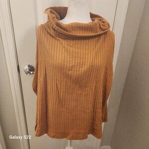 Free People Pumkin Orange Sweater. NWT. SIze Small.